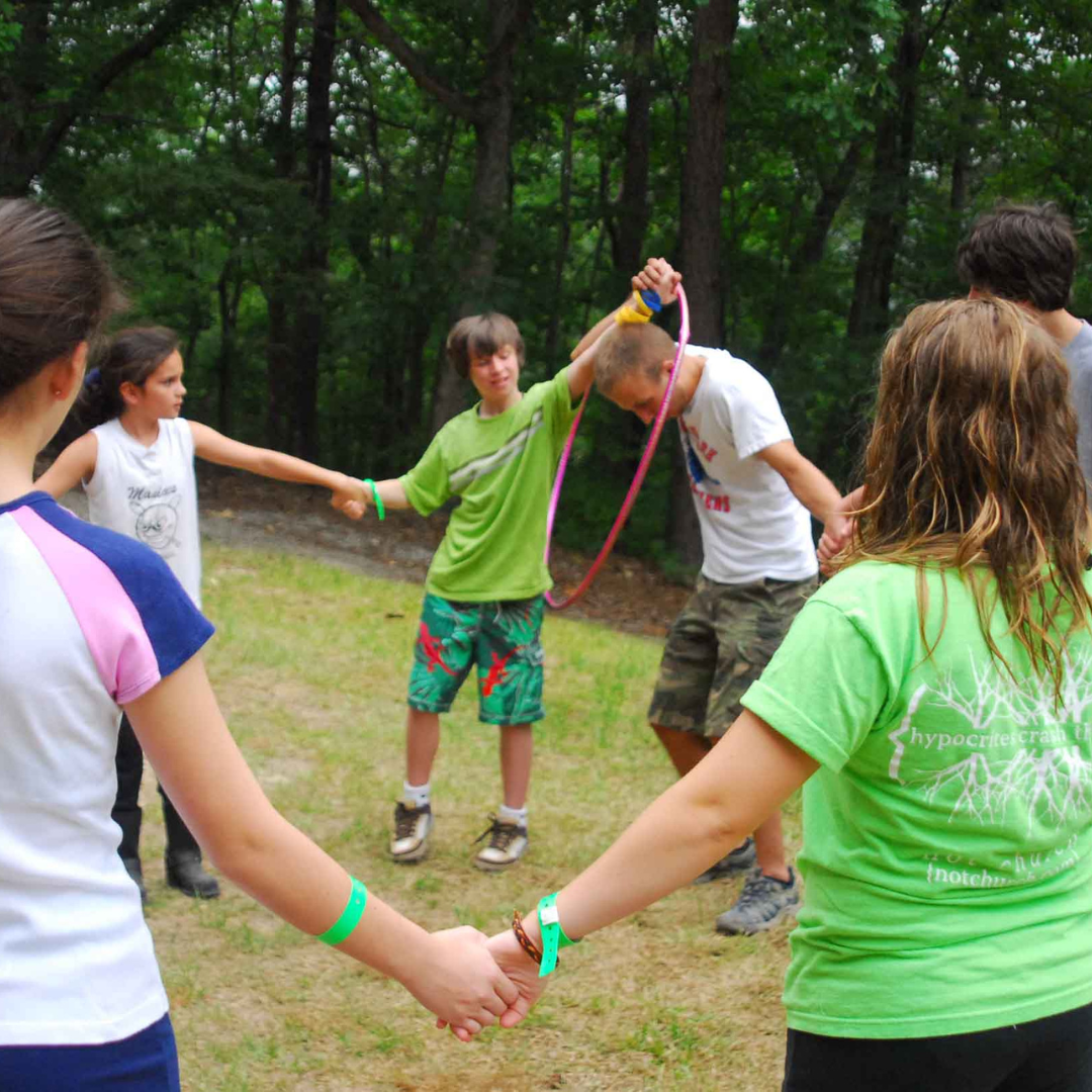 campers games Camp Toccoa northeast Georgia overnight summer camp